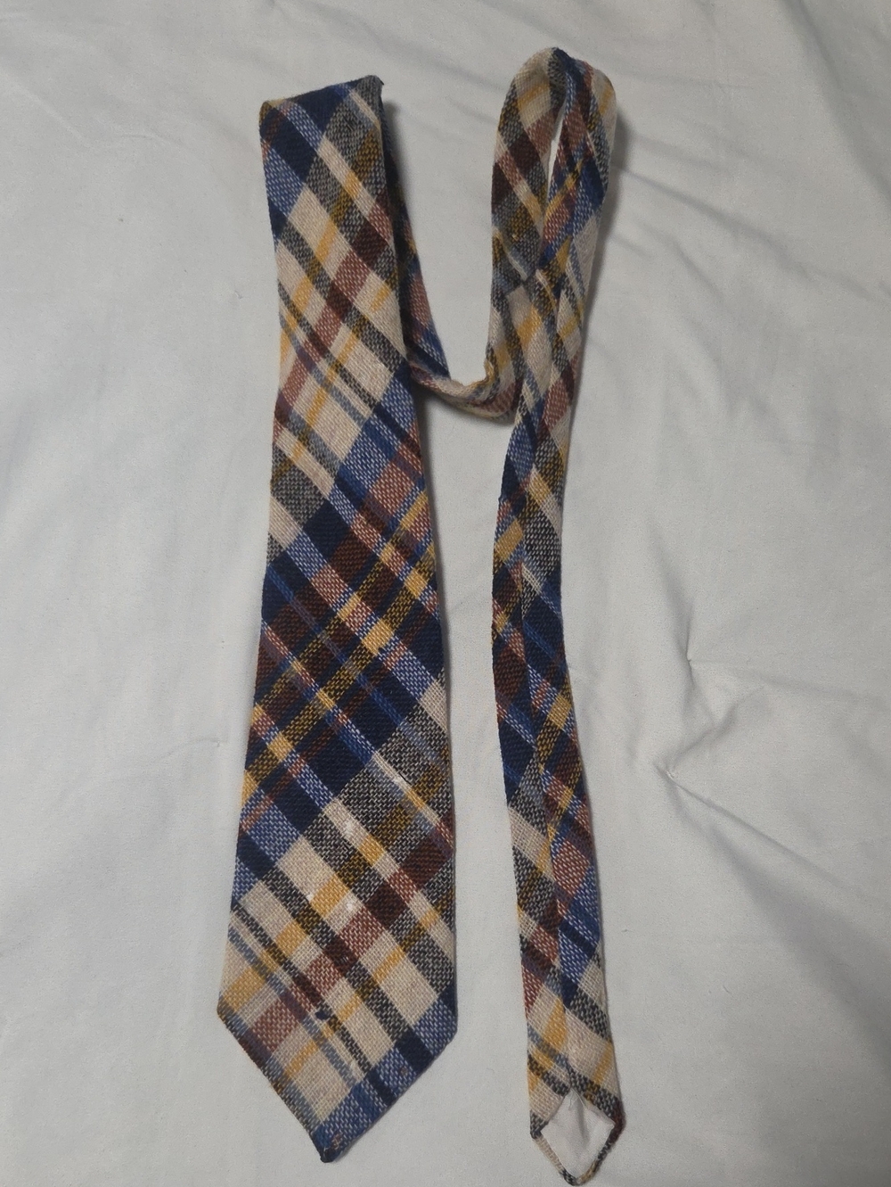 Vintage Craigmill Plaid Men's Necktie